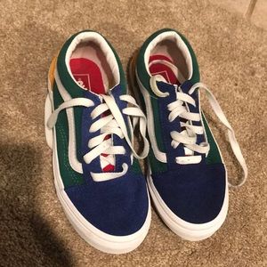 Colorblock Vans